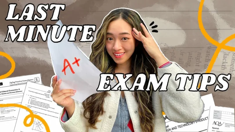 last minute exam preparation tips
